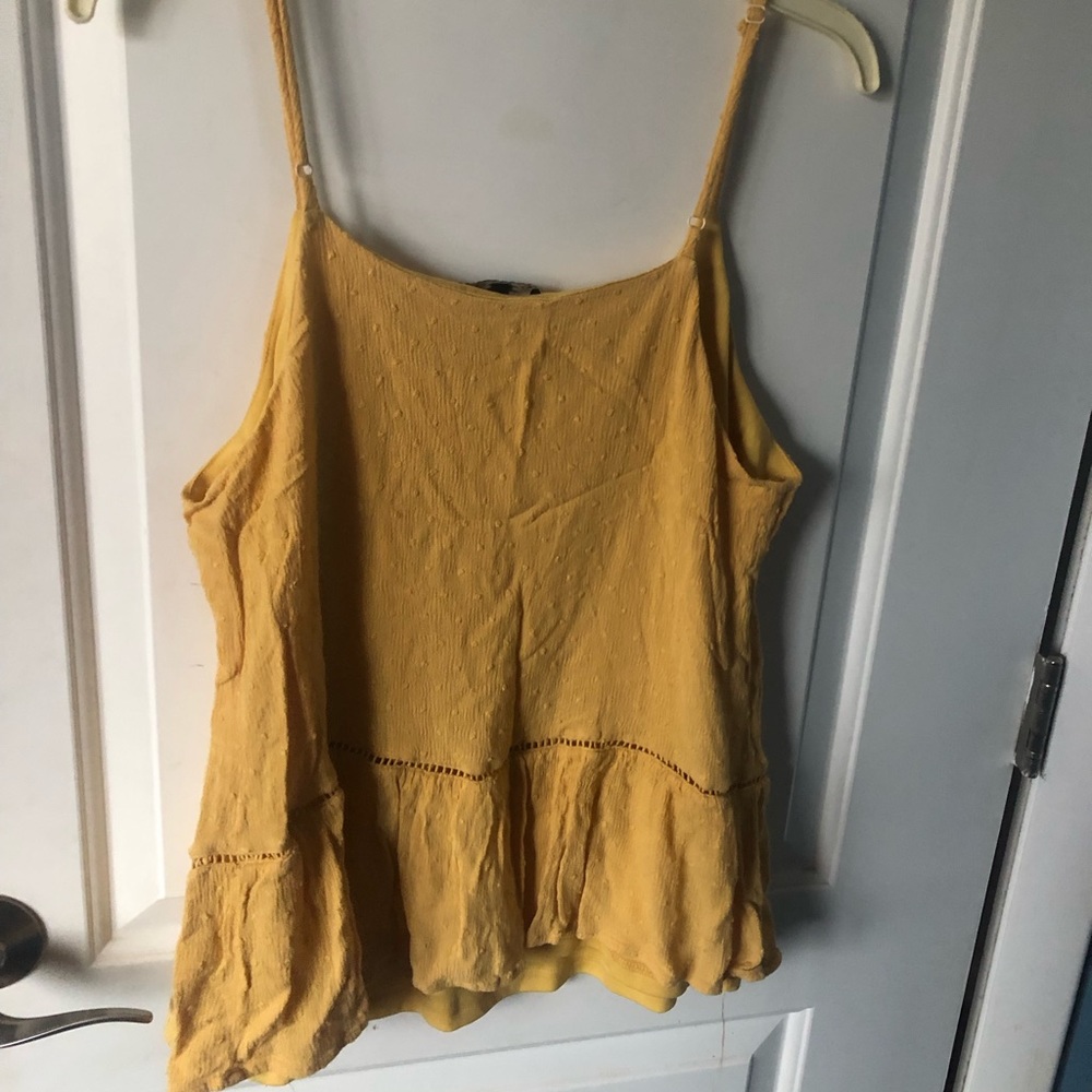 Yellow tank top
